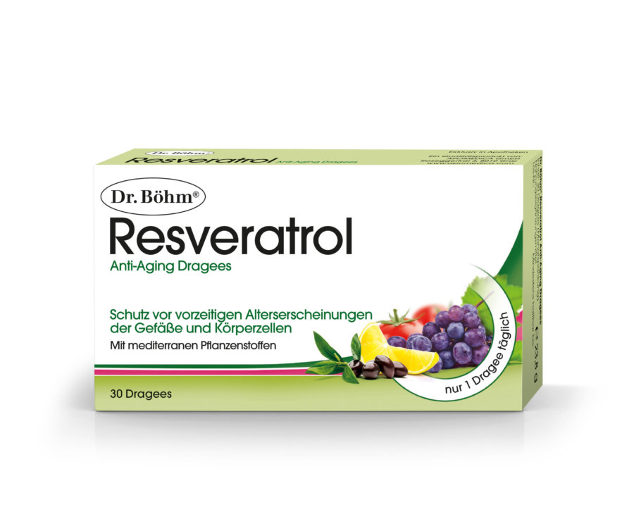 Dr. Böhm® Resveratrol Anti-Aging Dragees