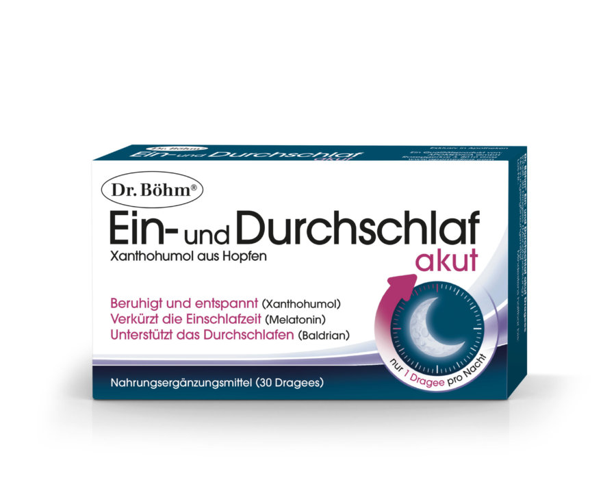 Dr. Böhm® Ein- und Durchschlaf akut; Nahrungsergänzungsmittel