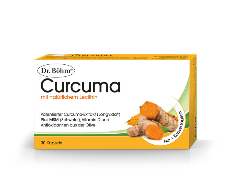 Dr. Böhm® Curcuma Kapseln, Nahrungsergänzungsmittel