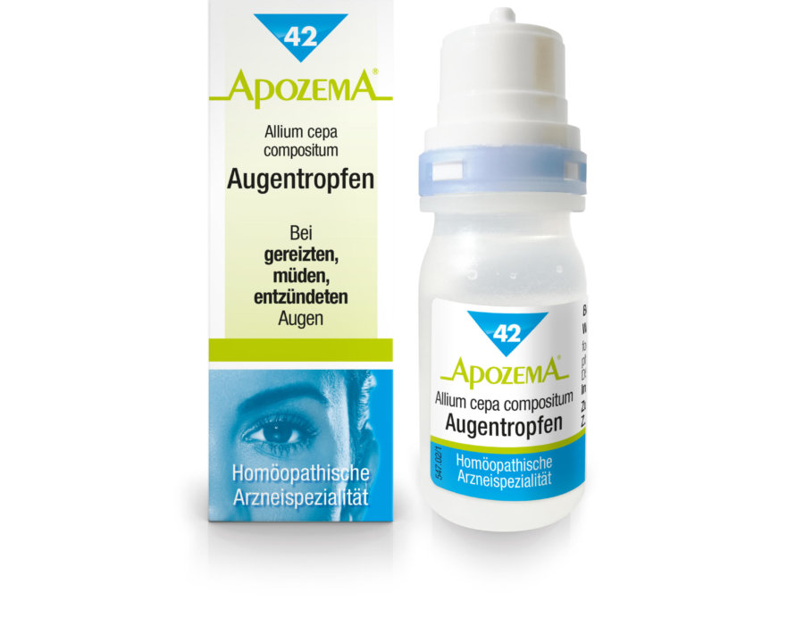 Apozema® Nr. 42 Allium cepa compositum Augentropfen, Homöopathische Arzneispezialität