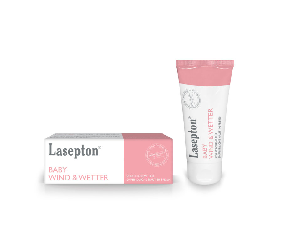Lasepton® Baby Wind - & Wetter Creme; Schutzcreme für empfindliche Haut im Freien