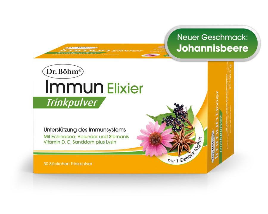 Dr. Böhm® Immun Elixier Trinkpulver - Unterstützung des Immunsystems durch Pflanzenkraft