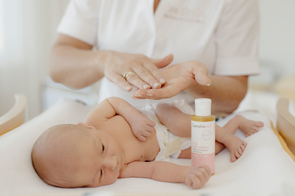 Lasepton® 7 Öl Naturrein - das Babyöl für Massage, Reinigung und Pflege
