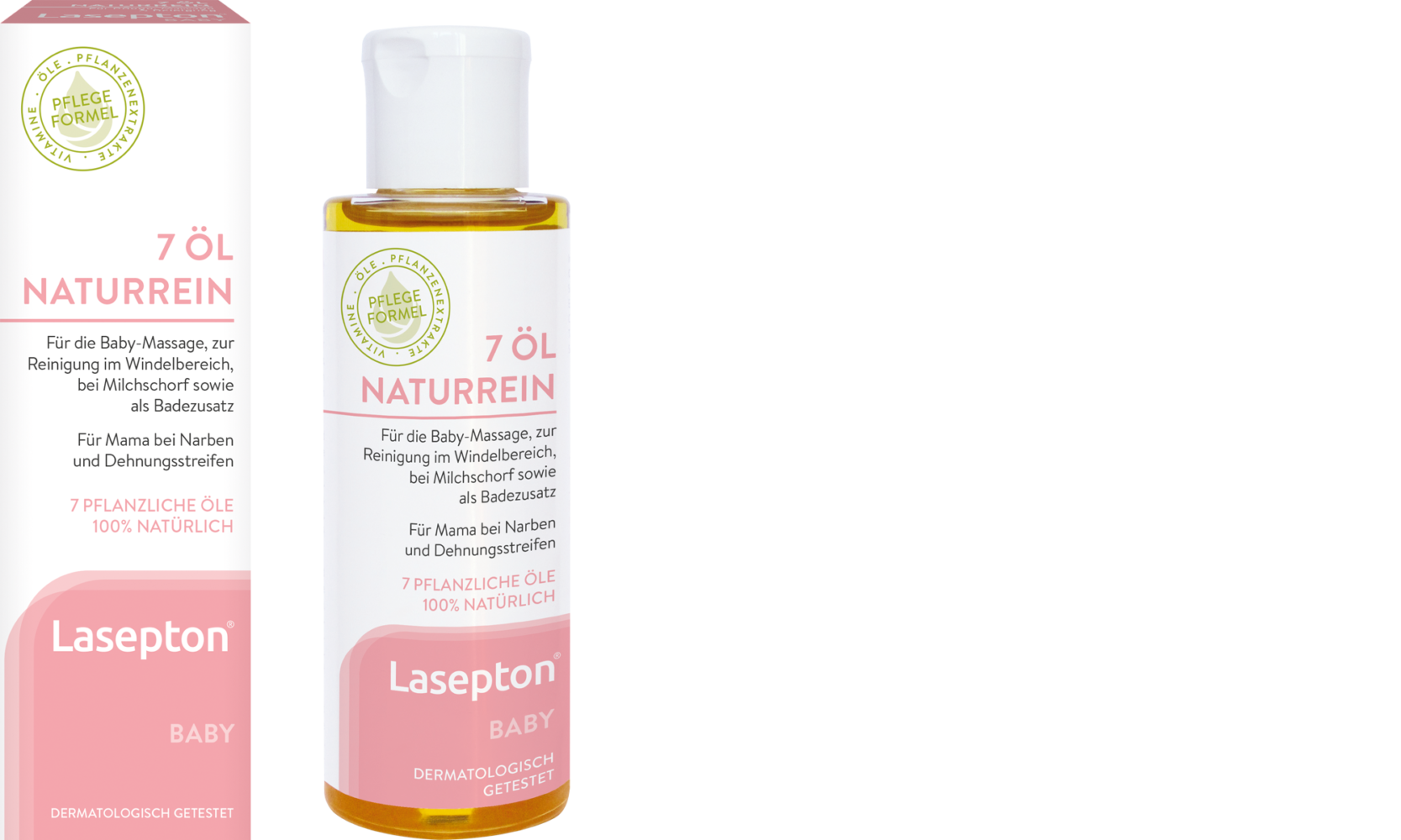 Lasepton® BABY 7-Öl - naturreines Öl für zarte Babyhaut