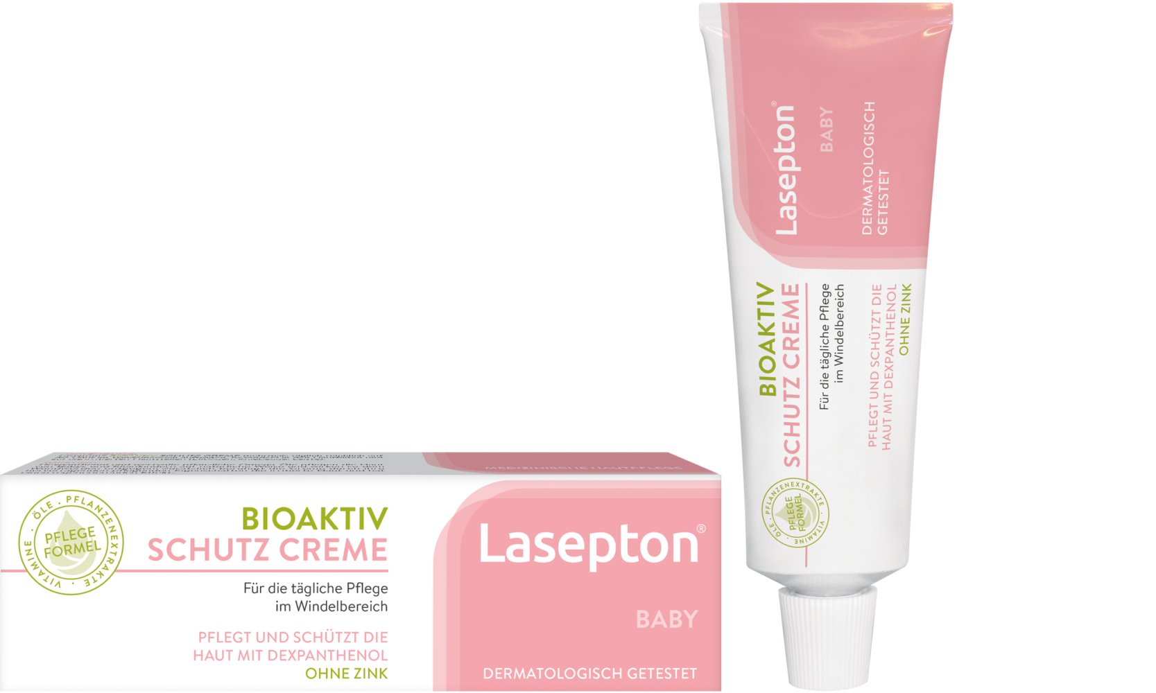 Lasepton® BABY Bioaktiv Schutz-Creme - zur täglichen Pflege und Vorbeugung von Hautrötungen
