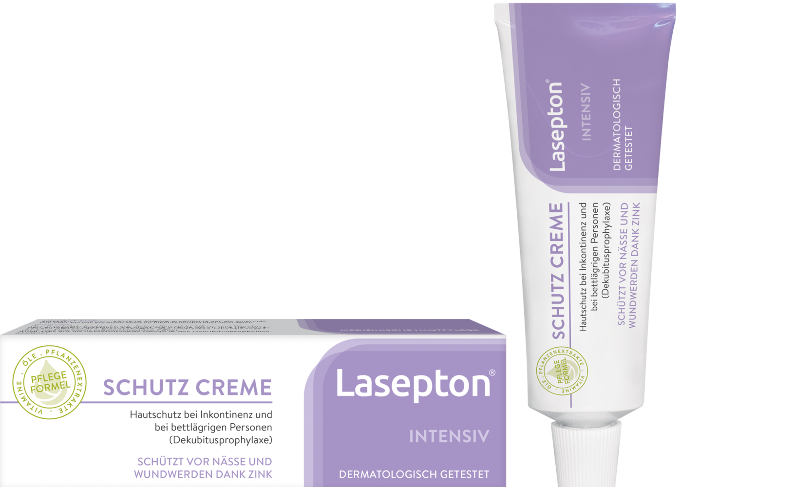 Lasepton® INTENSIV Schutzcreme - Schutz vor Nässe und Wundwerden dank Zink