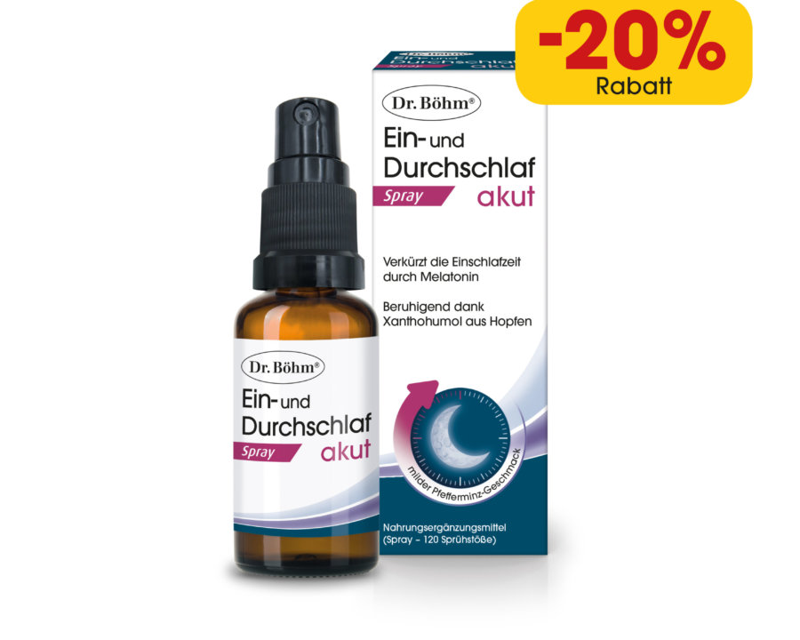 Dr. Böhm® Ein- und Durchschlaf akut Melatonin-Spray