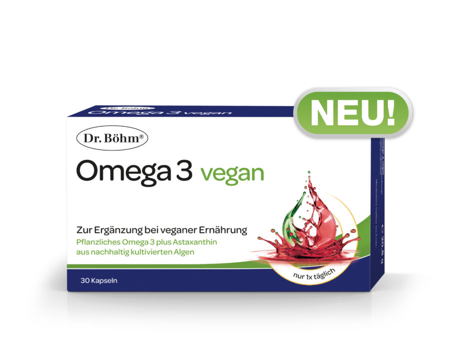 Dr. Böhm® Omega 3 vegan Kapseln, Nahrungsergänzungsmittel