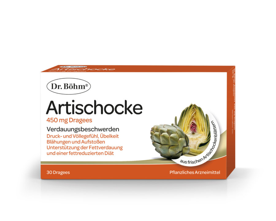 Dr. Böhm® Artischocke 450 mg Dragees, Pflanzliches Arzneimittel