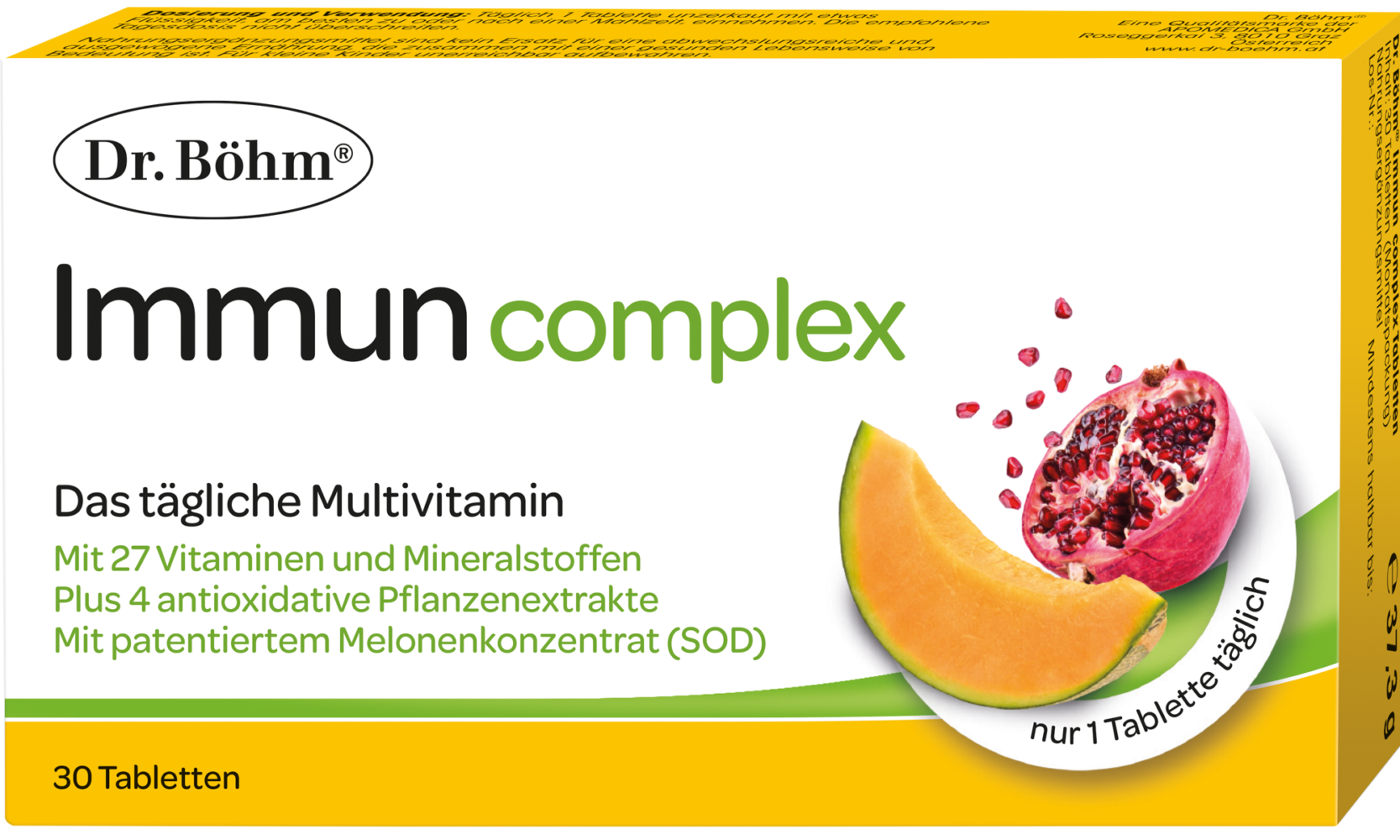 Dr. Böhm® Immun complex Tabletten - das tägliche Multvitamin