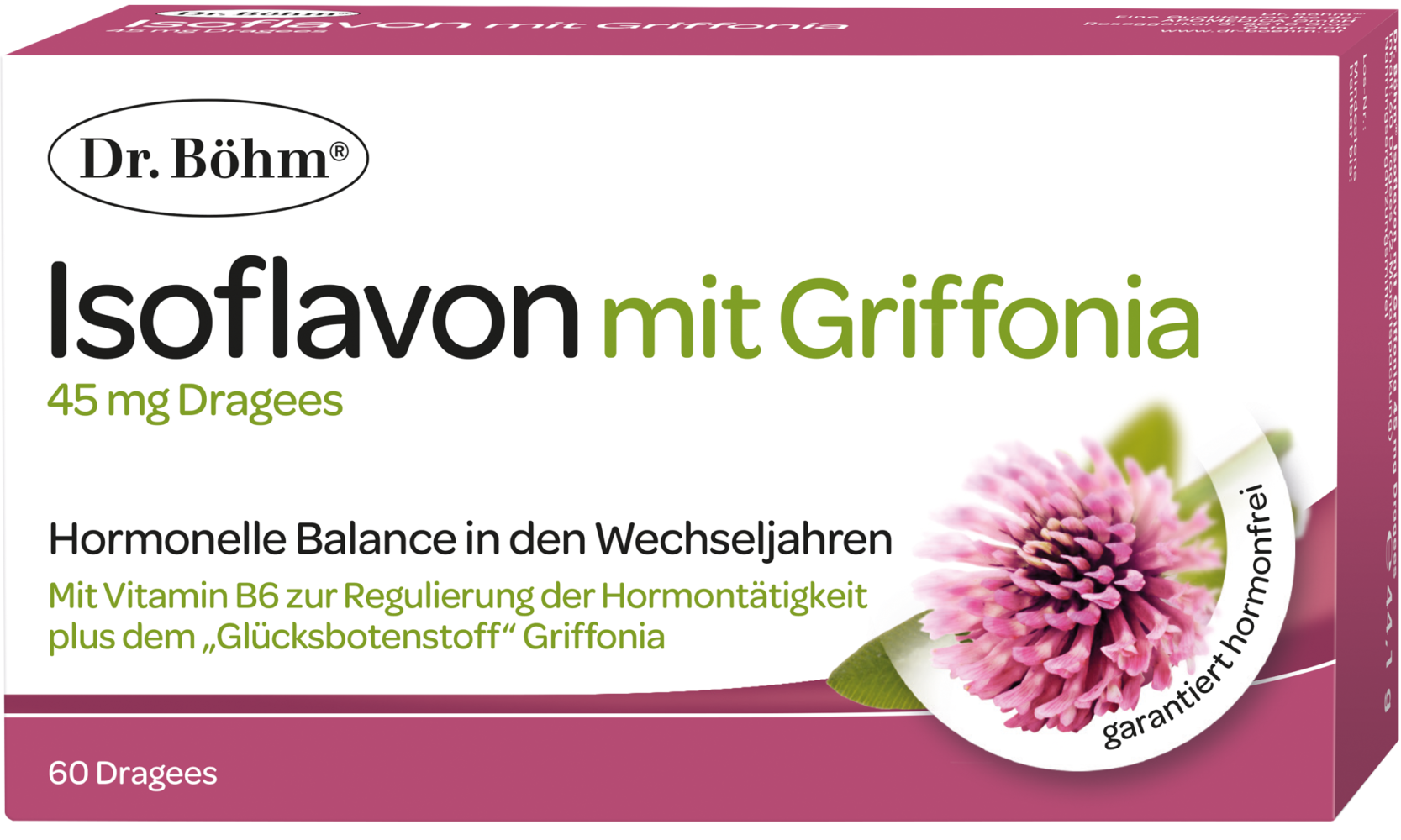 Dr. Böhm® Isoflavon mit Griffonia 45 mg Dragees