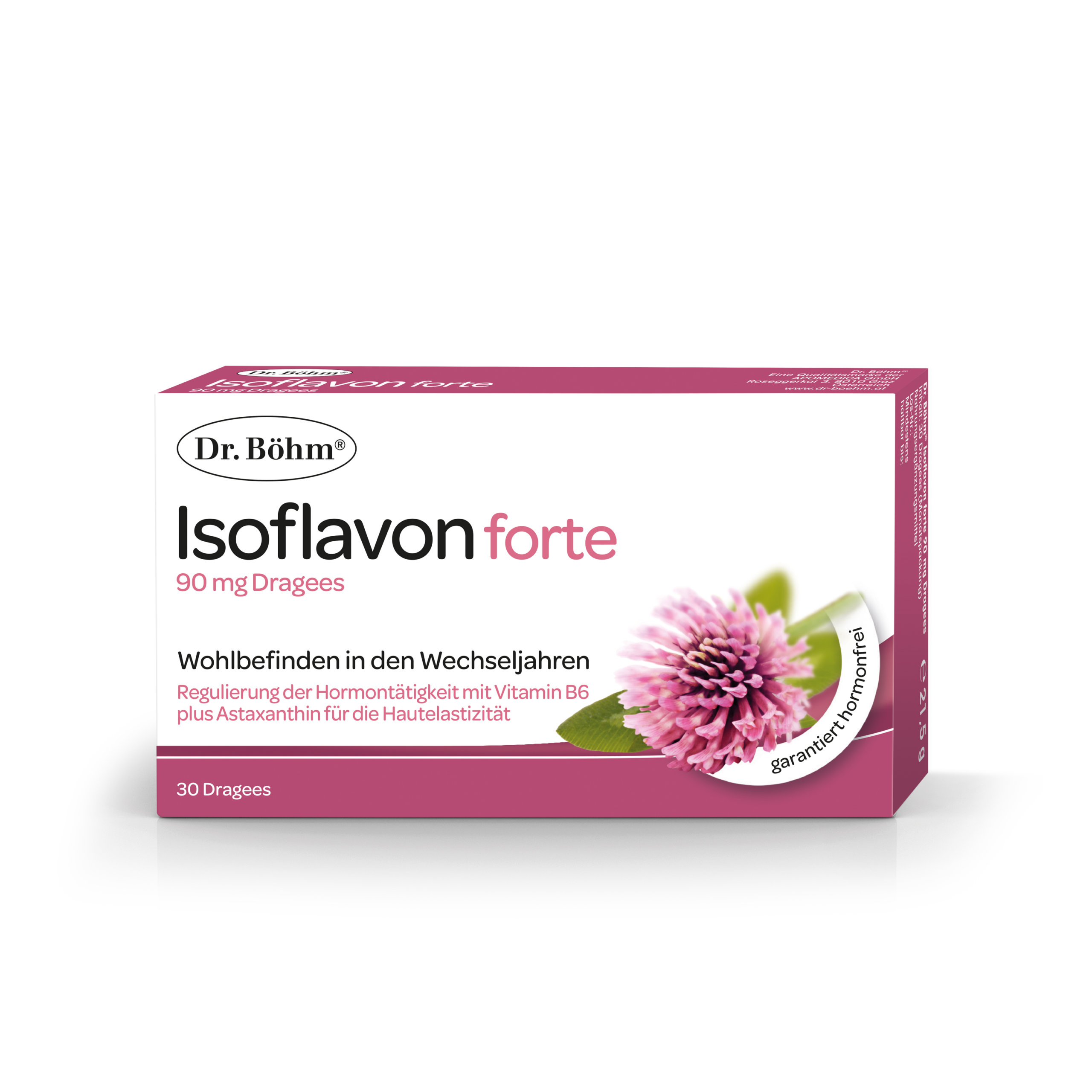 Dr. Böhm® Isoflavon forte 90 mg - Wohlbefinden in den Wechseljahren