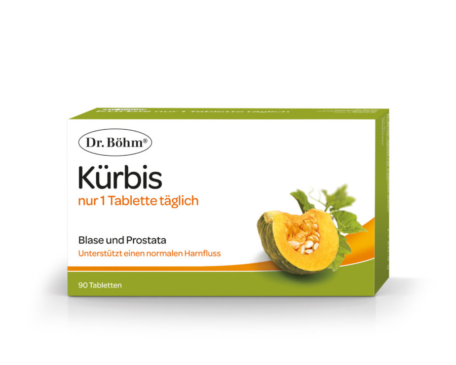 Dr. Böhm® Kürbis nur 1 Tablette täglich