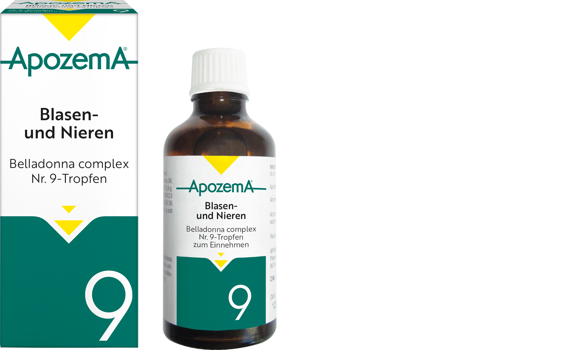 Apozema® Blasen- und Nieren; Belladonna complex Nr. 9-Tropfen
