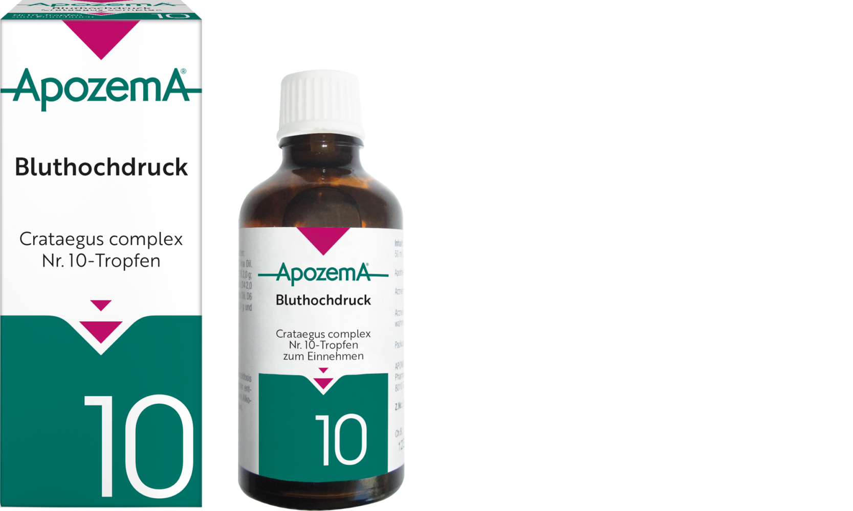 Apozema® Bluthochdruck; Crataegus complex Nr. 10-Tropfen