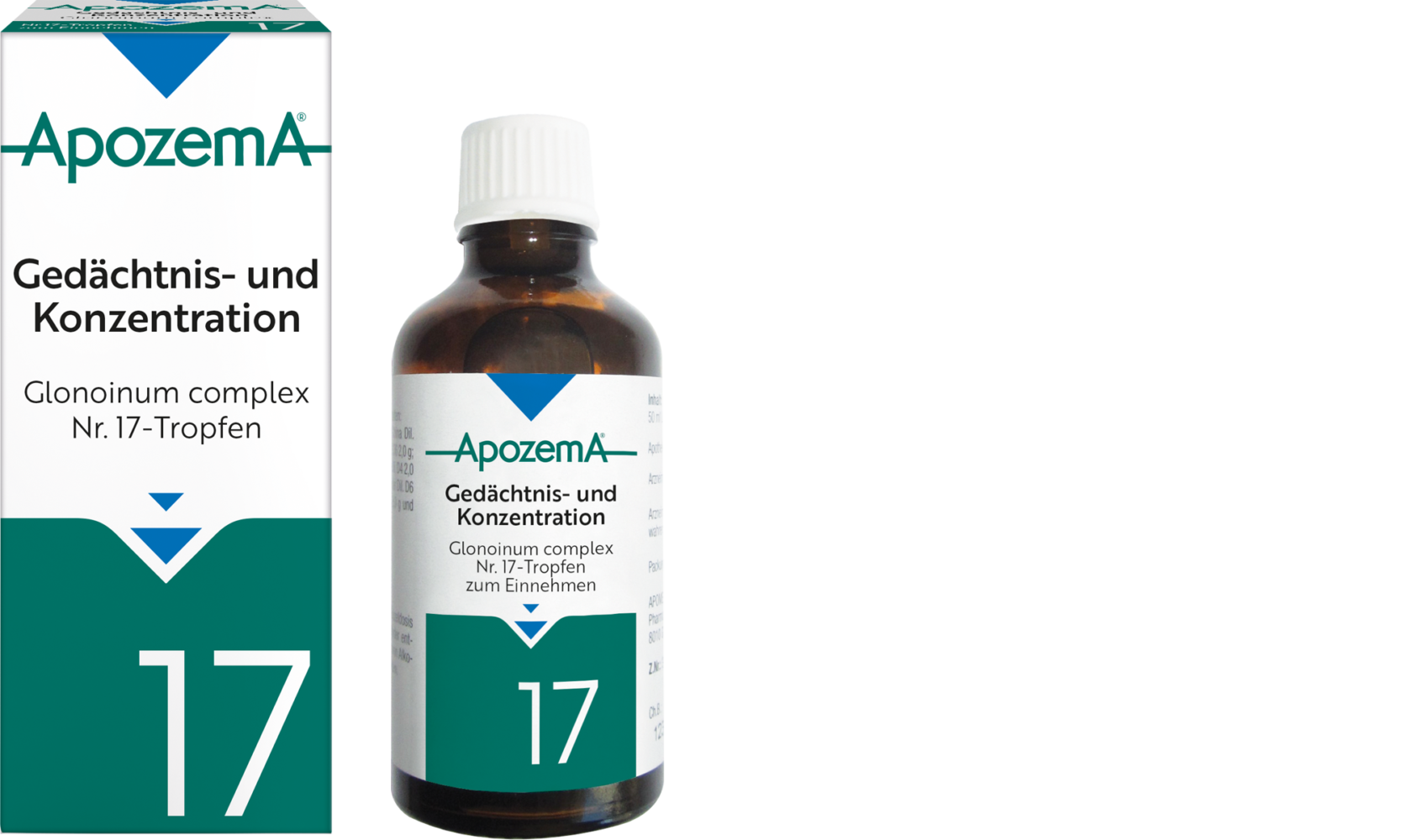 Apozema® Gedächtnis- und Konzentration; Glonoinum complex Nr. 17-Tropfen