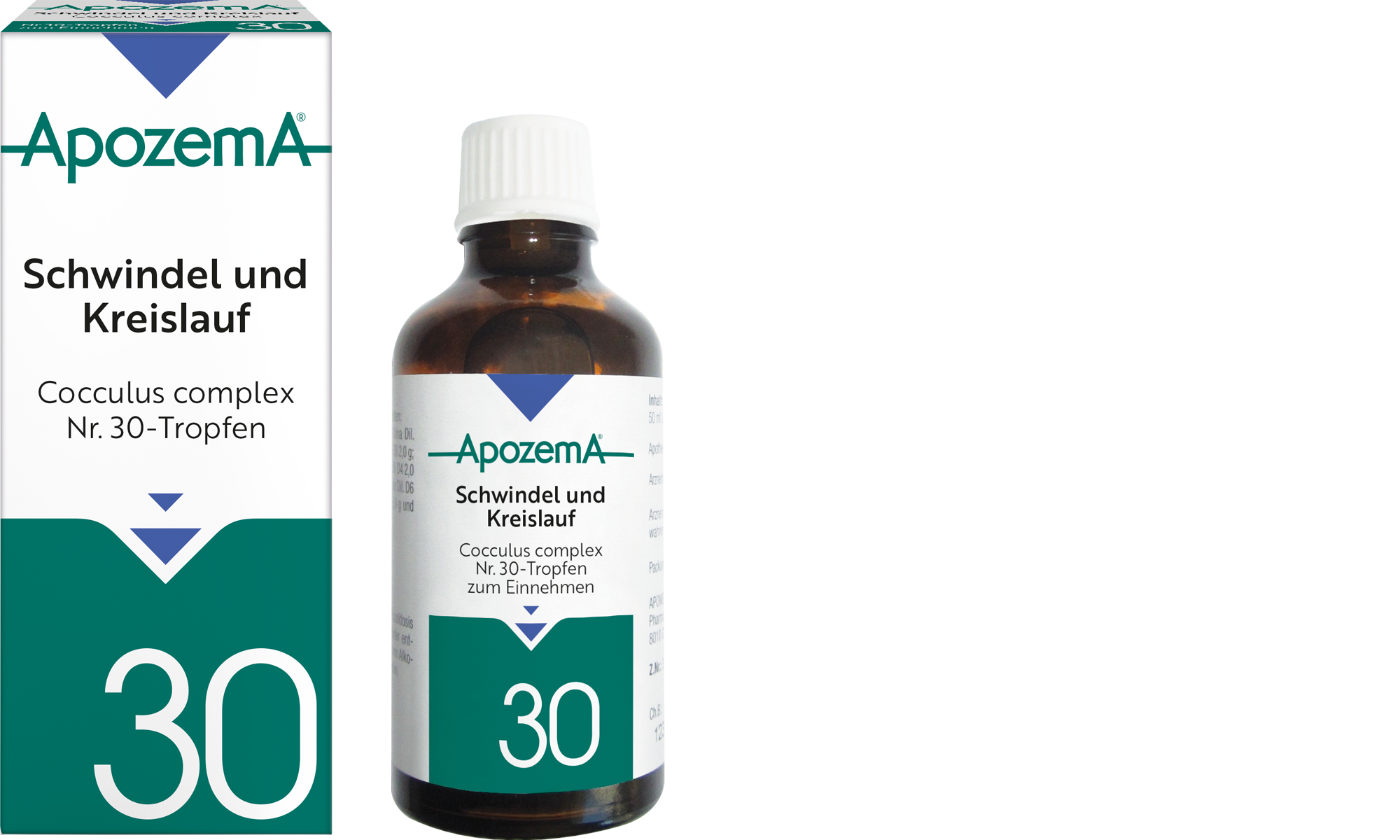 Apozema® Schwindel und Kreislauf; Cocculus complex Nr. 30-Tropfen