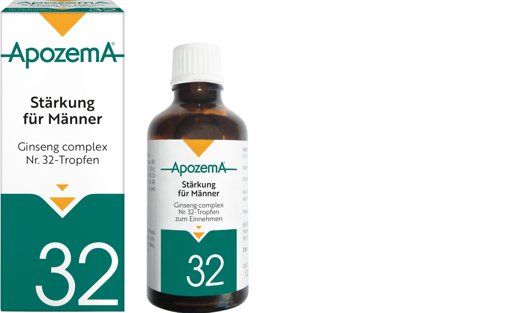 Apozema® Stärkung für Männer; Ginseng complex Nr. 32-Tropfen